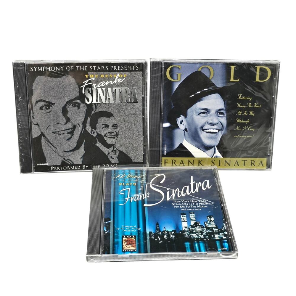 Frank Sinatra Compilation CD Collection - 3 Disc Bundle Best Of 101 Strings Gold